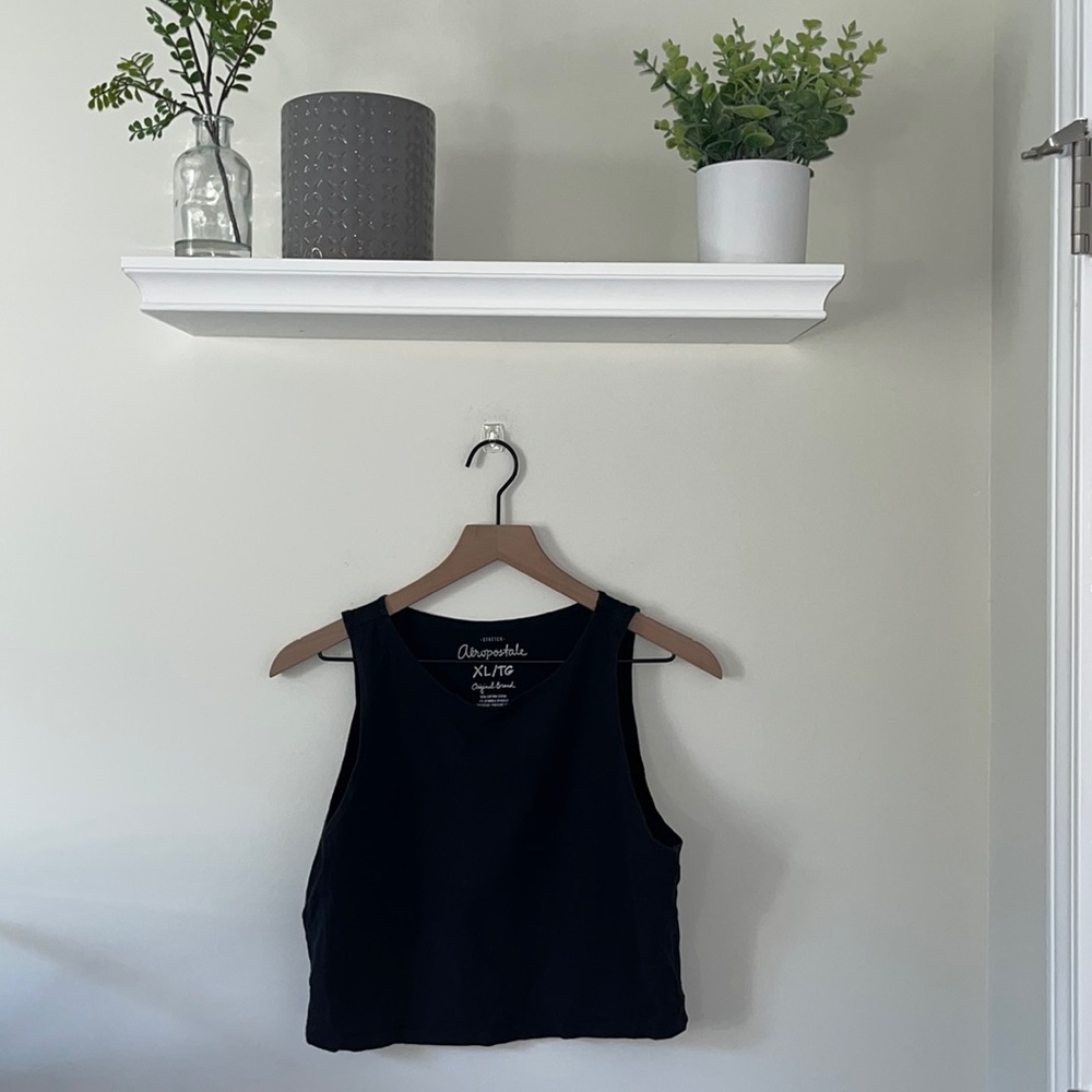 4 for 25🌻Aeropostale black baby tee